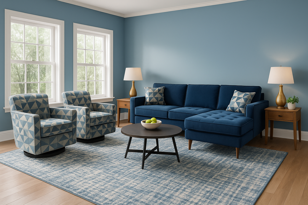 Stanton 633 Chaise Sofa - Shown in Vintage Moss - Furniture World SW (WA)