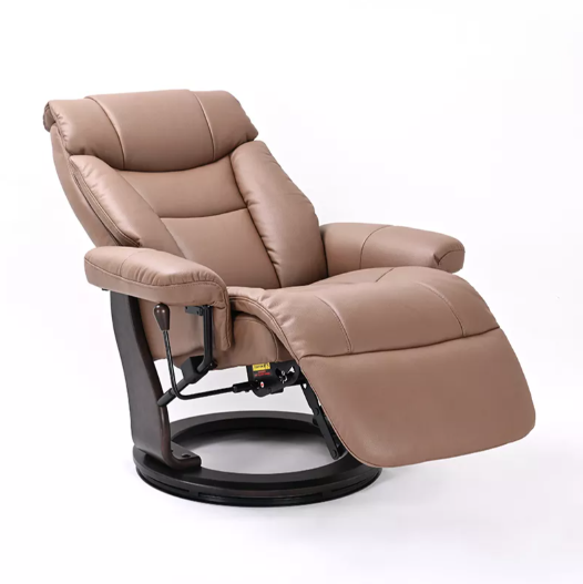 Vittoria - Leather Stressless Recliner by Benchmaster