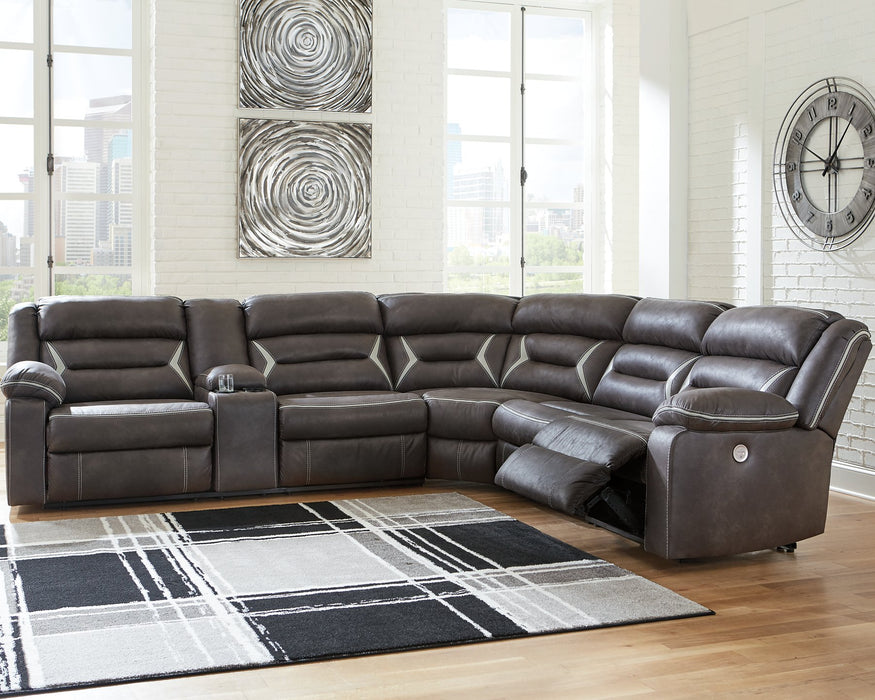 Kincord Power Reclining Sectional - Furniture World SW (WA)