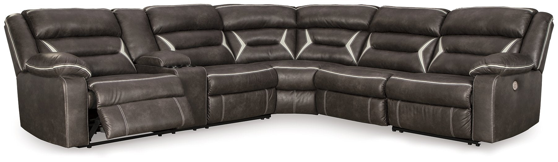 Kincord Power Reclining Sectional - Furniture World SW (WA)