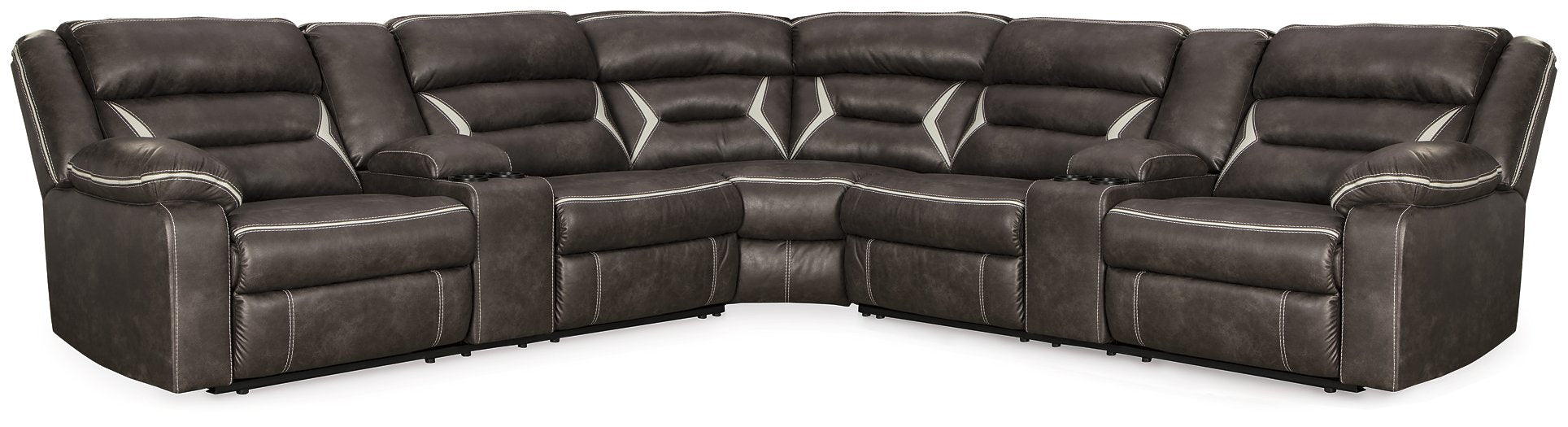 Kincord Power Reclining Sectional - Furniture World SW (WA)