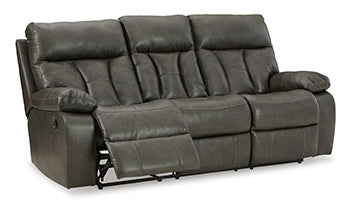 Willamen Reclining Sofa with Drop Down Table - Furniture World SW (WA)