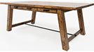 Jofran Cannon Valley Trestle Dining Table in Medium Cool Tones - Furniture World SW (WA)