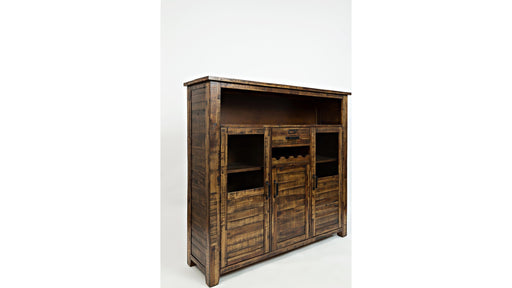 Jofran Cannon Valley Wine Cabinet in Medium Cool Tones - Furniture World SW (WA)