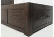 Jofran Jackson Lodge Twin Panel Storage Bed in Distressed - Furniture World SW (WA)