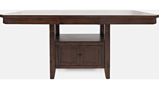 Jofran Manchester High/Low Rectangle Dining Table in Merlot - Furniture World SW (WA)