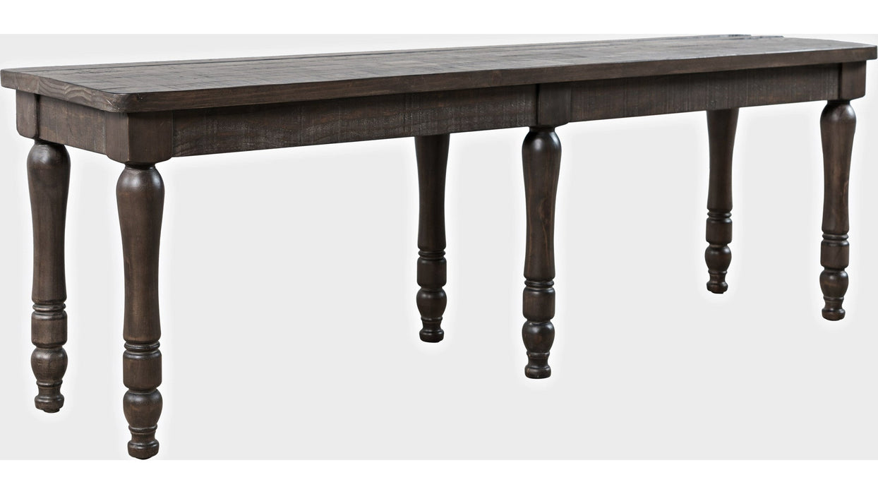 Jofran Madison County Dining Bench in Barnwood - Furniture World SW (WA)