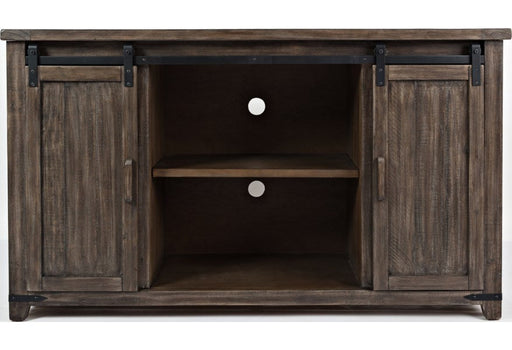 Jofran Madison County 60" Barn Door Server in Barnwood - Furniture World SW (WA)