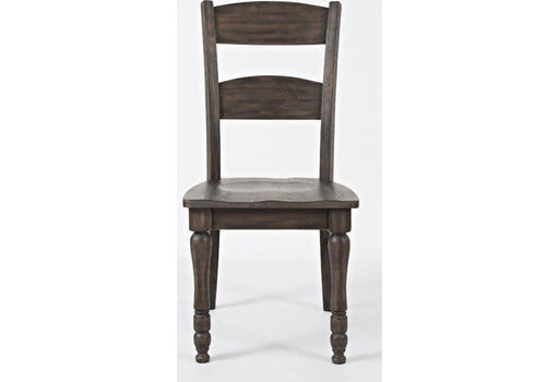 Jofran Madison County Ladderback Dining Chair in Barnwood (Set of 2) - Furniture World SW (WA)