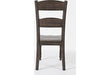 Jofran Madison County Ladderback Dining Chair in Barnwood (Set of 2) - Furniture World SW (WA)