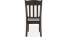 Jofran Madison County Slatback Dining Chair in Barnwood (Set of 2) - Furniture World SW (WA)
