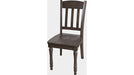 Jofran Madison County Slatback Dining Chair in Barnwood (Set of 2) - Furniture World SW (WA)