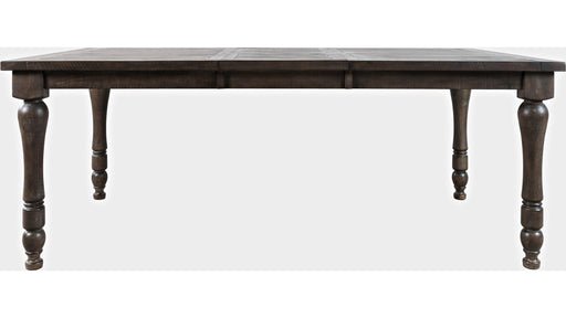 Jofran Madison County Rectangle Extension Dining Table in Barnwood image