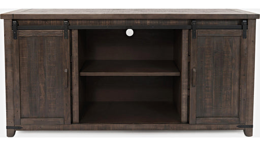 Jofran Madison County 70" Barn Door Server in Barnwood - Furniture World SW (WA)