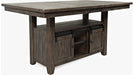 Jofran Madison County High/Low Dining Table in Barnwood - Furniture World SW (WA)