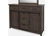 Jofran Madison County Door Dresser in Barnwood - Furniture World SW (WA)