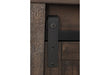 Jofran Madison County Queen Barn Door Bed in Barnwood - Furniture World SW (WA)