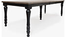 Jofran Madison County Rectangle Extension Dining Table in Vintage Black - Furniture World SW (WA)