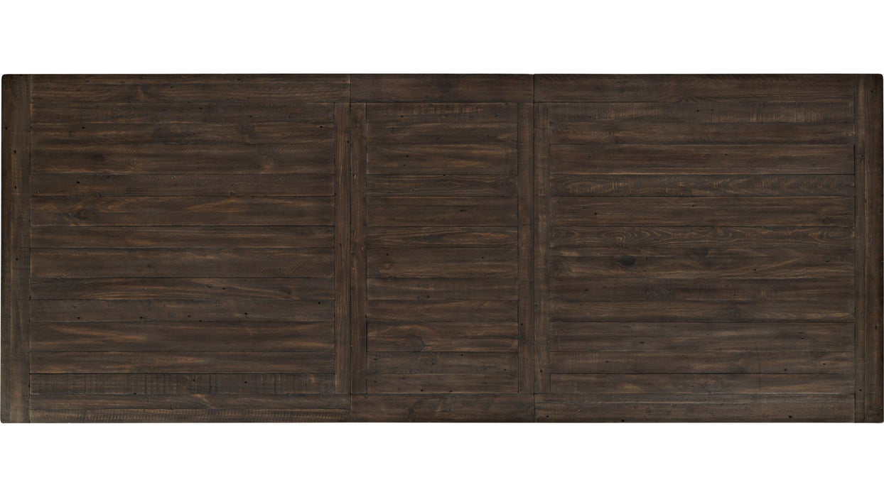 Jofran Madison County Rectangle Extension Dining Table in Vintage Black - Furniture World SW (WA)