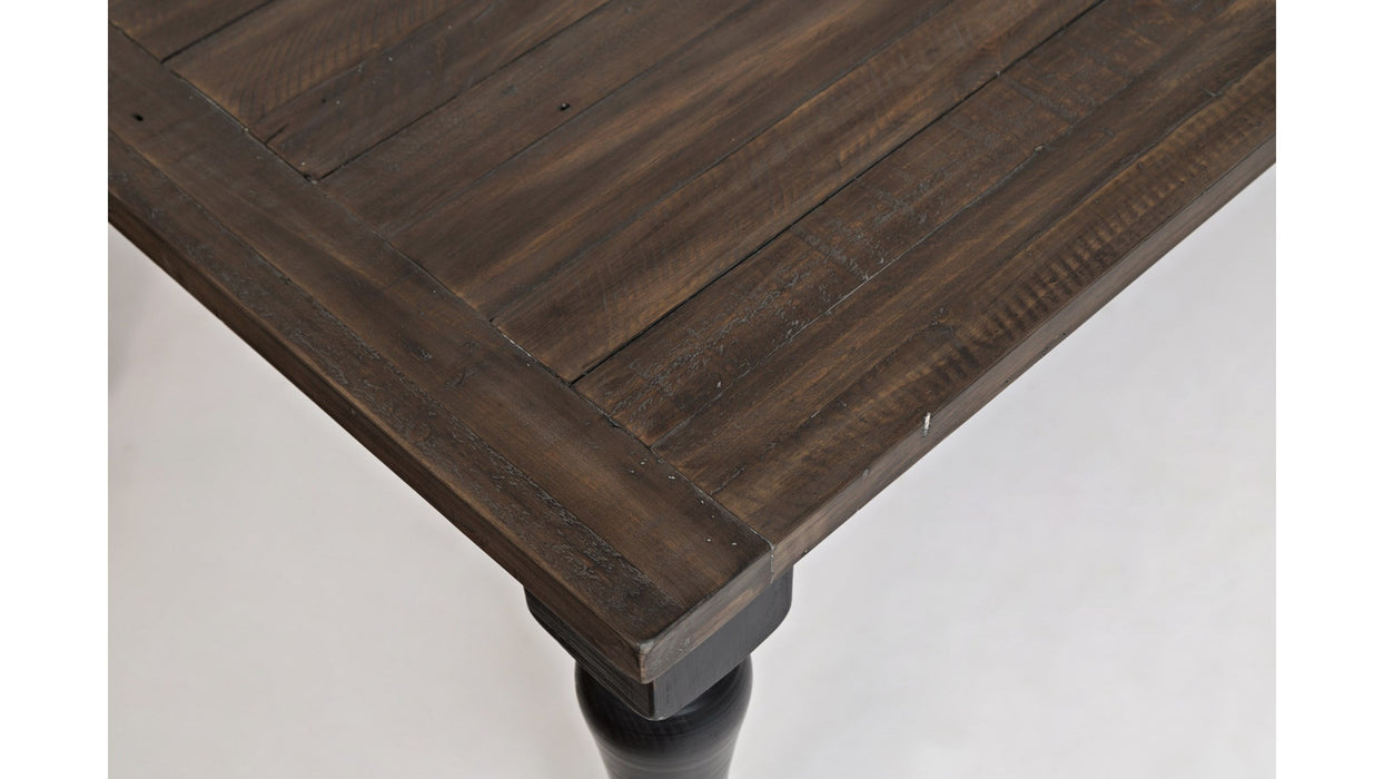 Jofran Madison County Rectangle Extension Dining Table in Vintage Black - Furniture World SW (WA)