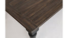 Jofran Madison County Rectangle Extension Dining Table in Vintage Black - Furniture World SW (WA)