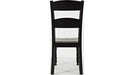 Jofran Madison County Ladderback Dining Chair in Vintage Black (Set of 2) - Furniture World SW (WA)
