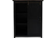 Jofran Madison County Door Chest in Vintage Black - Furniture World SW (WA)