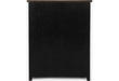 Jofran Madison County Door Chest in Vintage Black - Furniture World SW (WA)