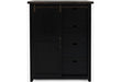 Jofran Madison County Door Chest in Vintage Black image