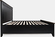 Jofran Madison County Queen Panel Bed in Vintage Black - Furniture World SW (WA)