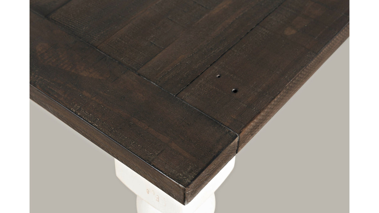 Jofran Madison County Rectangle Extension Dining Table in Vintage White - Furniture World SW (WA)