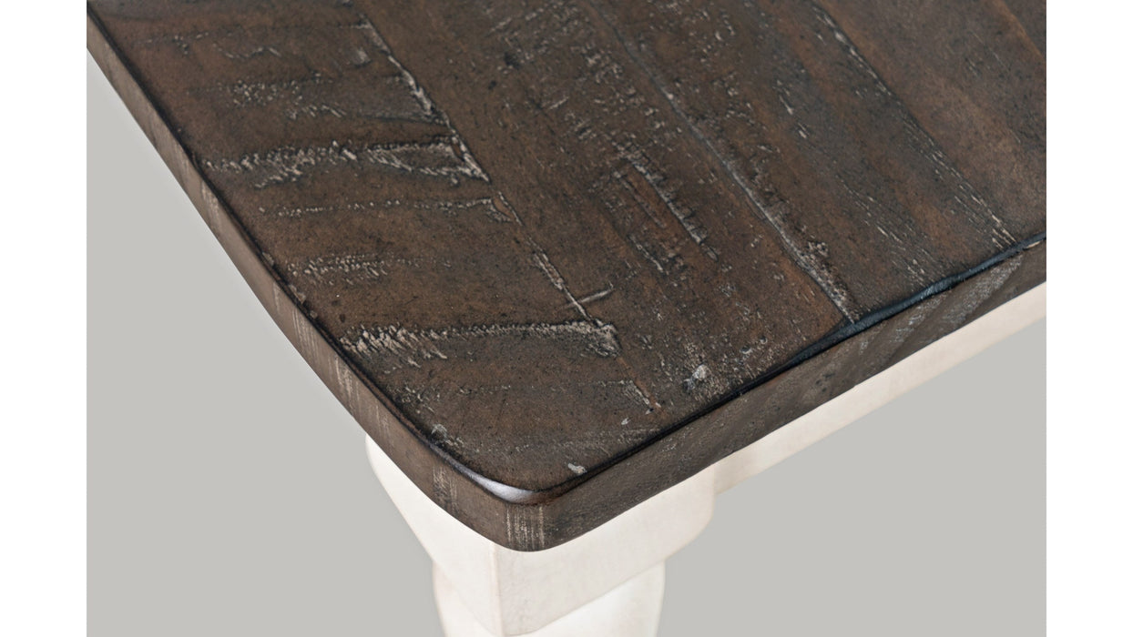 Jofran Madison County Slatback Dining Chair in Vintage White (Set of 2) - Furniture World SW (WA)