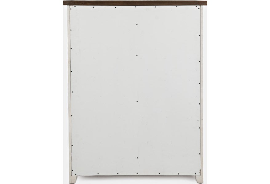 Jofran Madison County Door Chest in Vintage White - Furniture World SW (WA)