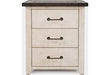 Jofran Madison County Power Nightstand in Vintage White image
