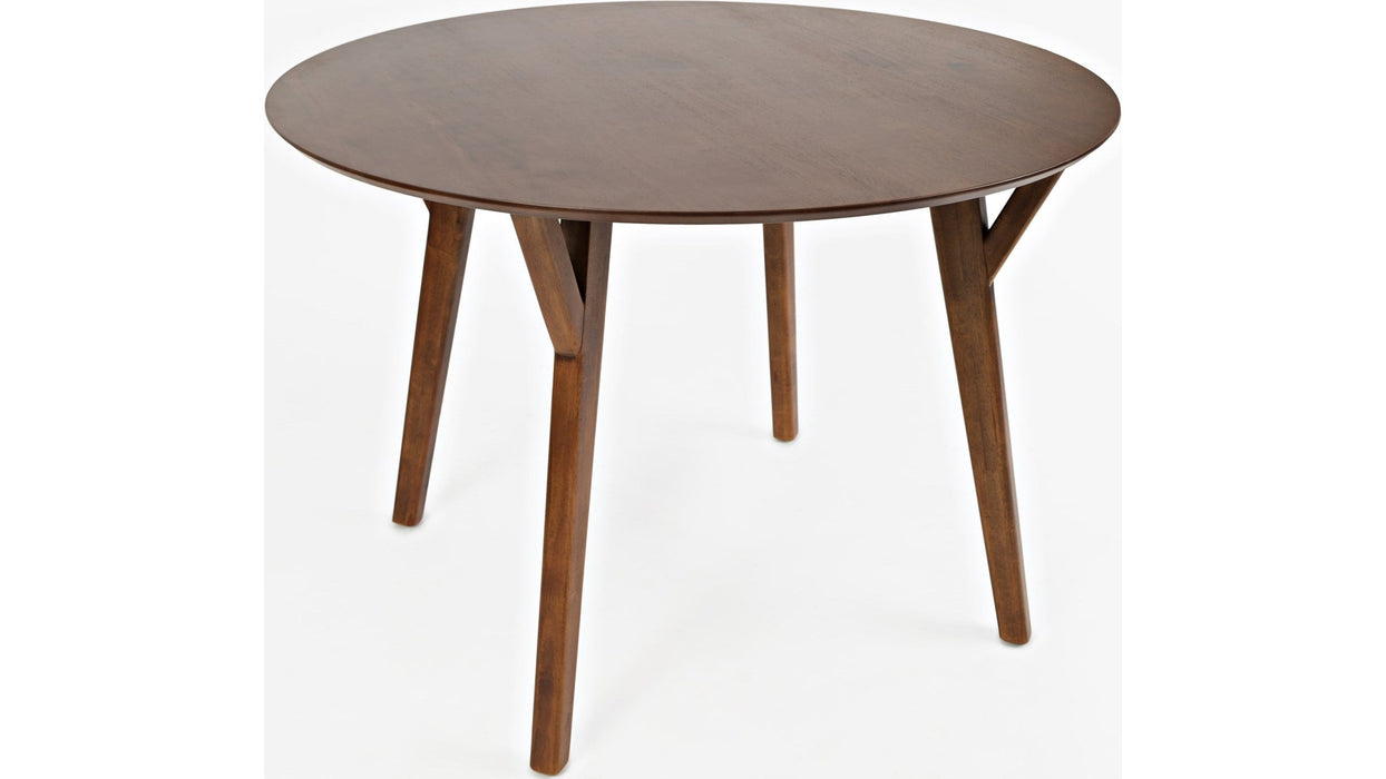 Jofran Copenhagen Round Dining Table in Brown - Furniture World SW (WA)