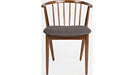 Jofran Copenhagen Side Chair in Brown (Set of 2) - Furniture World SW (WA)