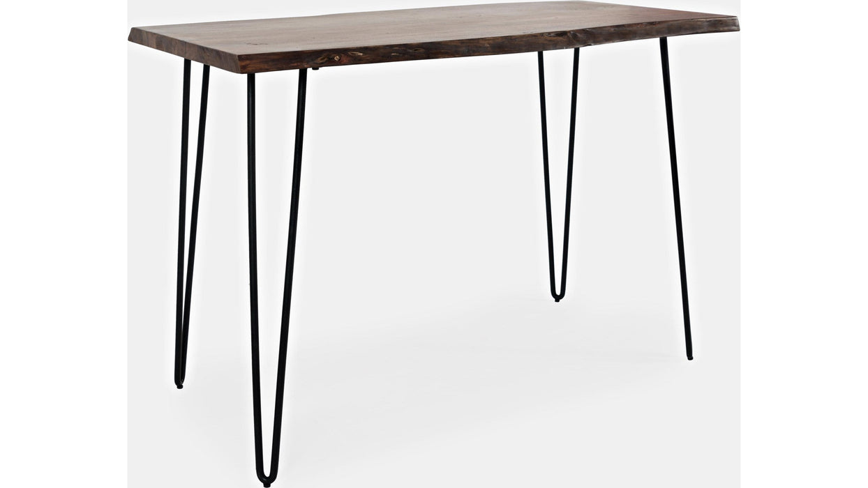 Jofran Nature's Edge 52" Live Edge Counter Height Table in Light Chestnut - Furniture World SW (WA)