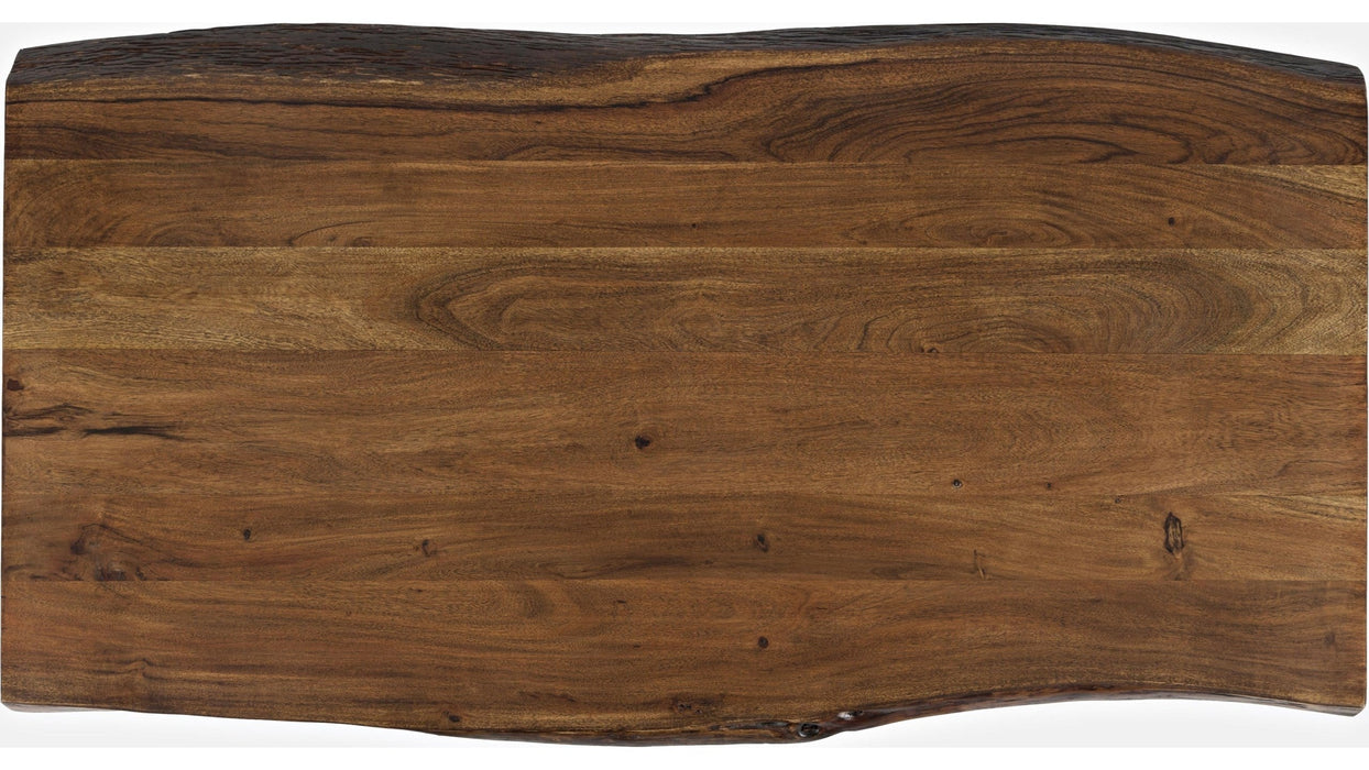 Jofran Nature's Edge 52" Live Edge Counter Height Table in Light Chestnut - Furniture World SW (WA)