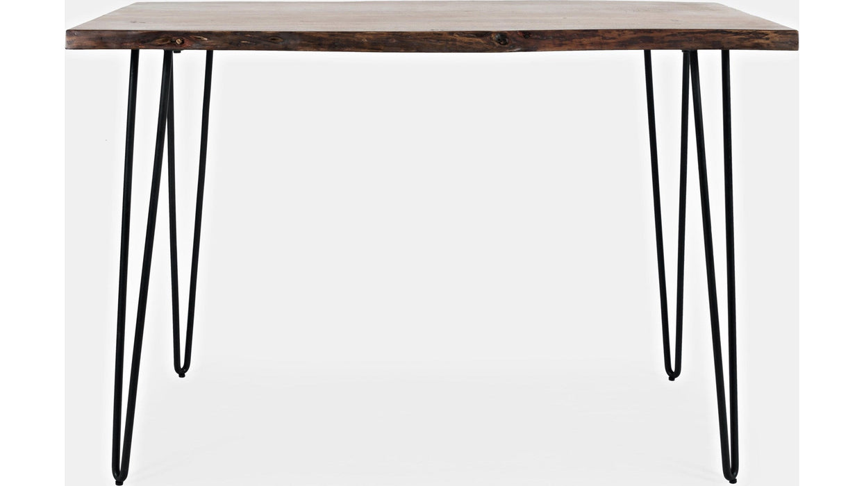 Jofran Nature's Edge 52" Live Edge Counter Height Table in Light Chestnut - Furniture World SW (WA)