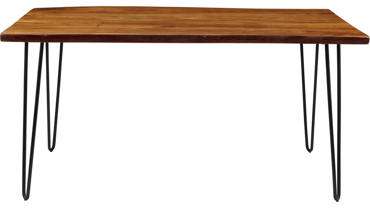 Jofran Nature's Edge 60" Dining Table in Light Chestnut - Furniture World SW (WA)