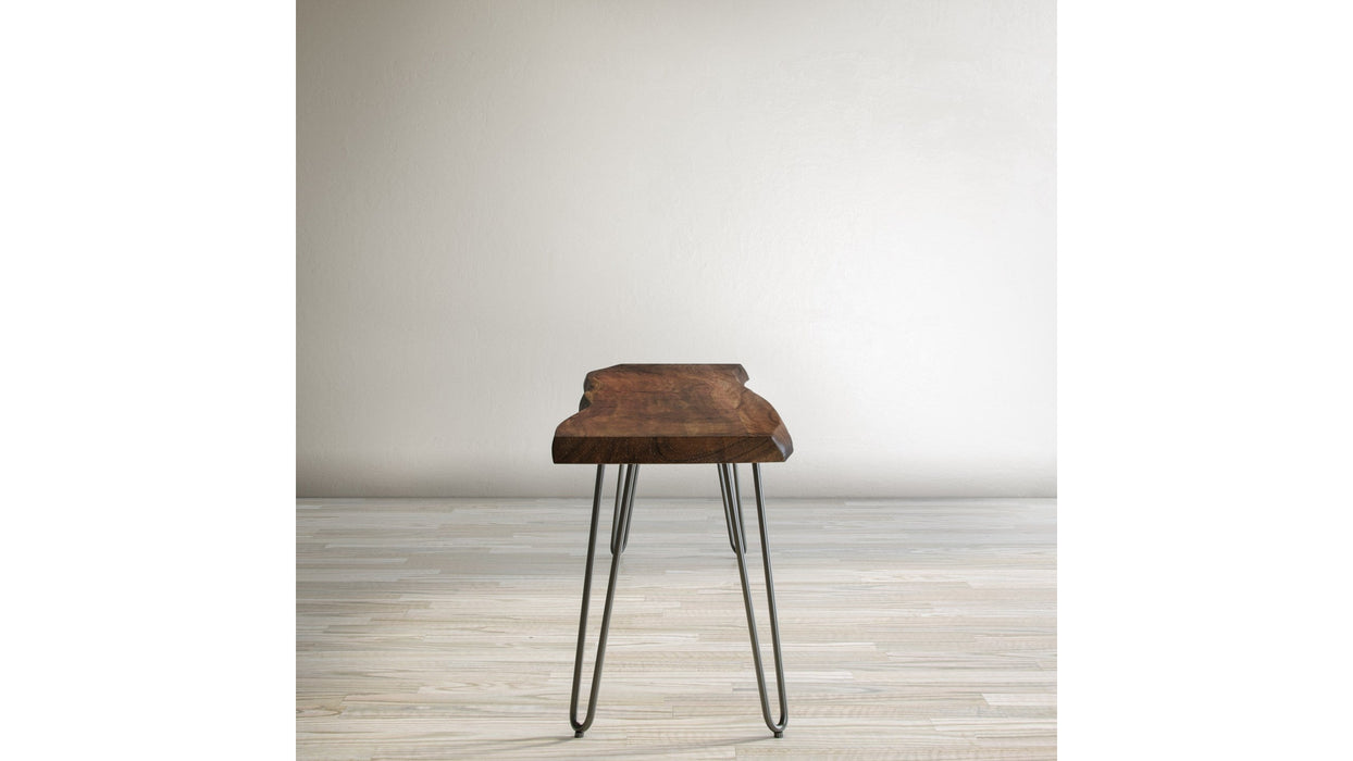 Jofran Nature's Edge 70" Dining Bench in Light Chestnut - Furniture World SW (WA)