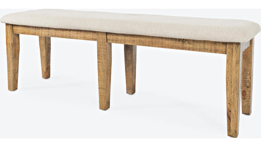 Jofran Telluride Dining Bench in Natural - Furniture World SW (WA)