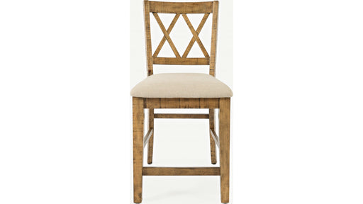 Jofran Telluride Counter Stool in Natural (Set of 2) - Furniture World SW (WA)