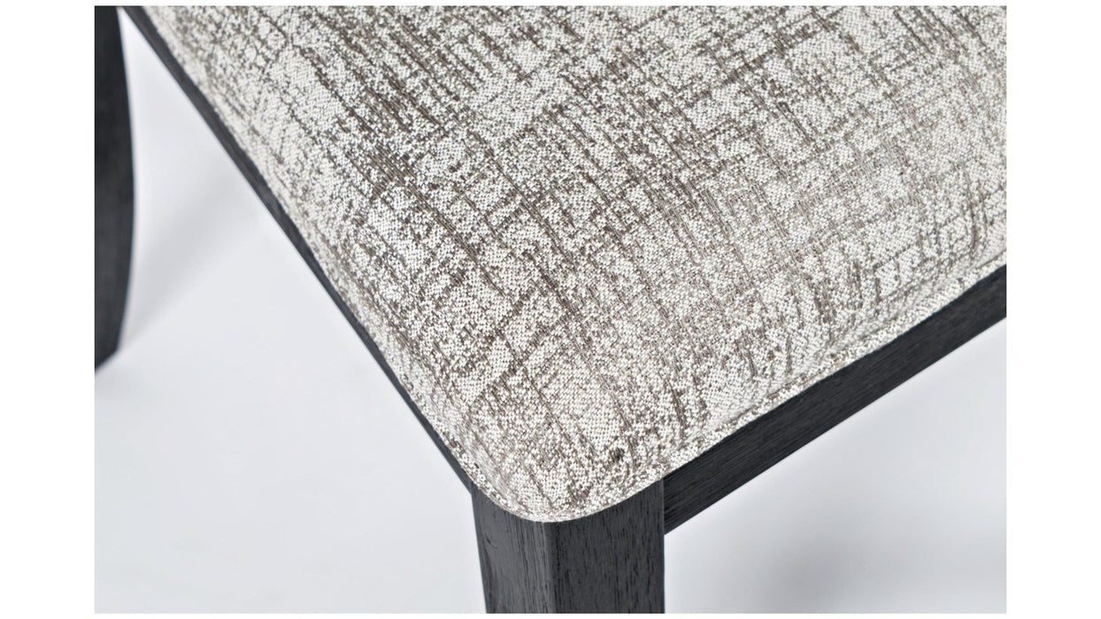 Jofran Altamonte Ladderback Chair in Dark Charcoal (Set of 2) - Furniture World SW (WA)