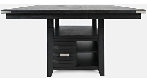Jofran Altamonte Square Dining w/Storage Base in Dark Charcoal - Furniture World SW (WA)