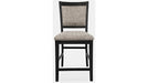 Jofran Altamonte Upholstered Counter Stool in Dark Charcoal (Set of 2) - Furniture World SW (WA)