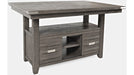 Jofran Altamonte Counter Height Dining Table in Brushed Grey - Furniture World SW (WA)