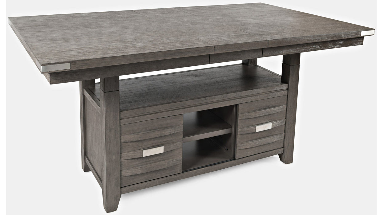Jofran Altamonte Counter Height Dining Table in Brushed Grey - Furniture World SW (WA)