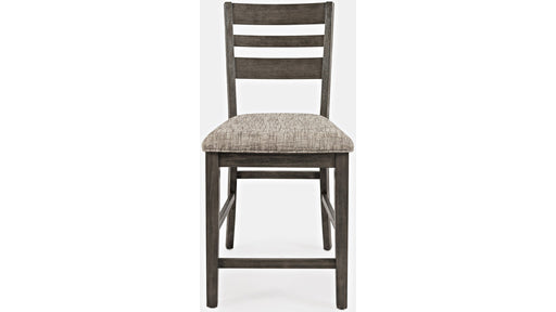 Jofran Altamonte Ladderback Counter Stool in Brushed Grey (Set of 2) - Furniture World SW (WA)