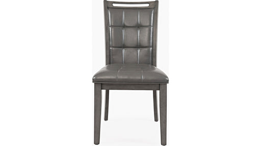Jofran Manchester Upholstered Dining Chair in Manchester Grey (Set of 2) - Furniture World SW (WA)